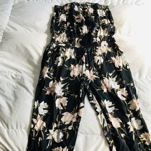 Aritzia strapless pant suit